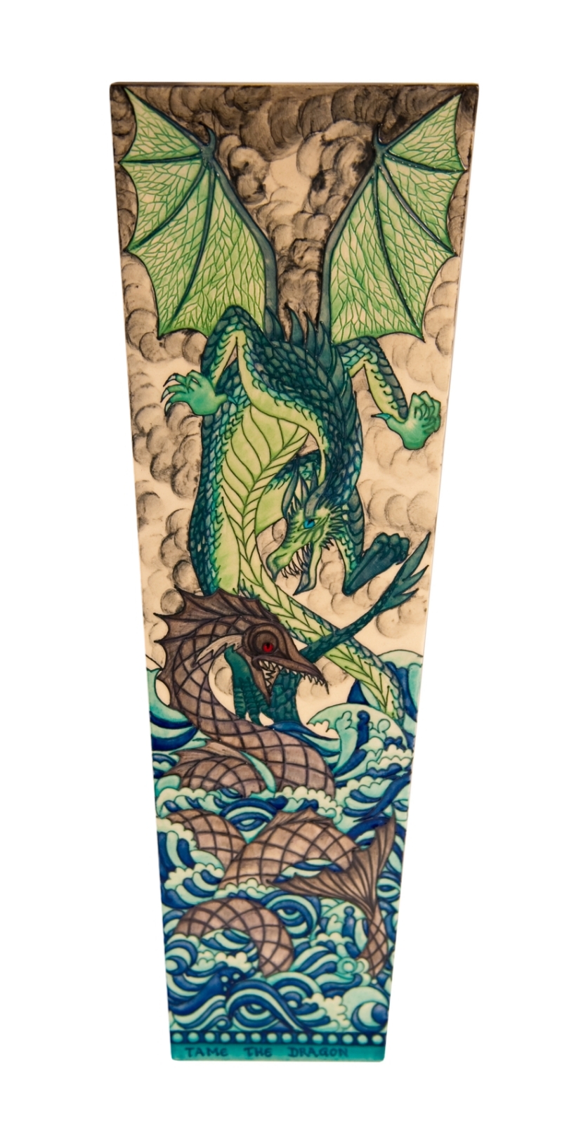 HW designs_Battling Dragon and Sea Serpent_Enlarged